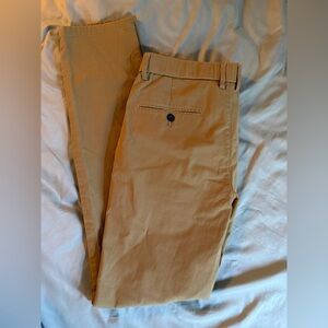 Classic Tan Men's Chinos plaid & plain 31 x 34 slim fit